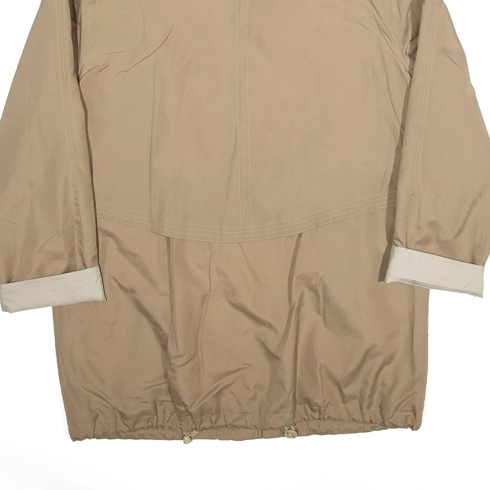 CITY STYLE Terry Towel Lined Jacket 90s Lightweight Overcoat Womens L