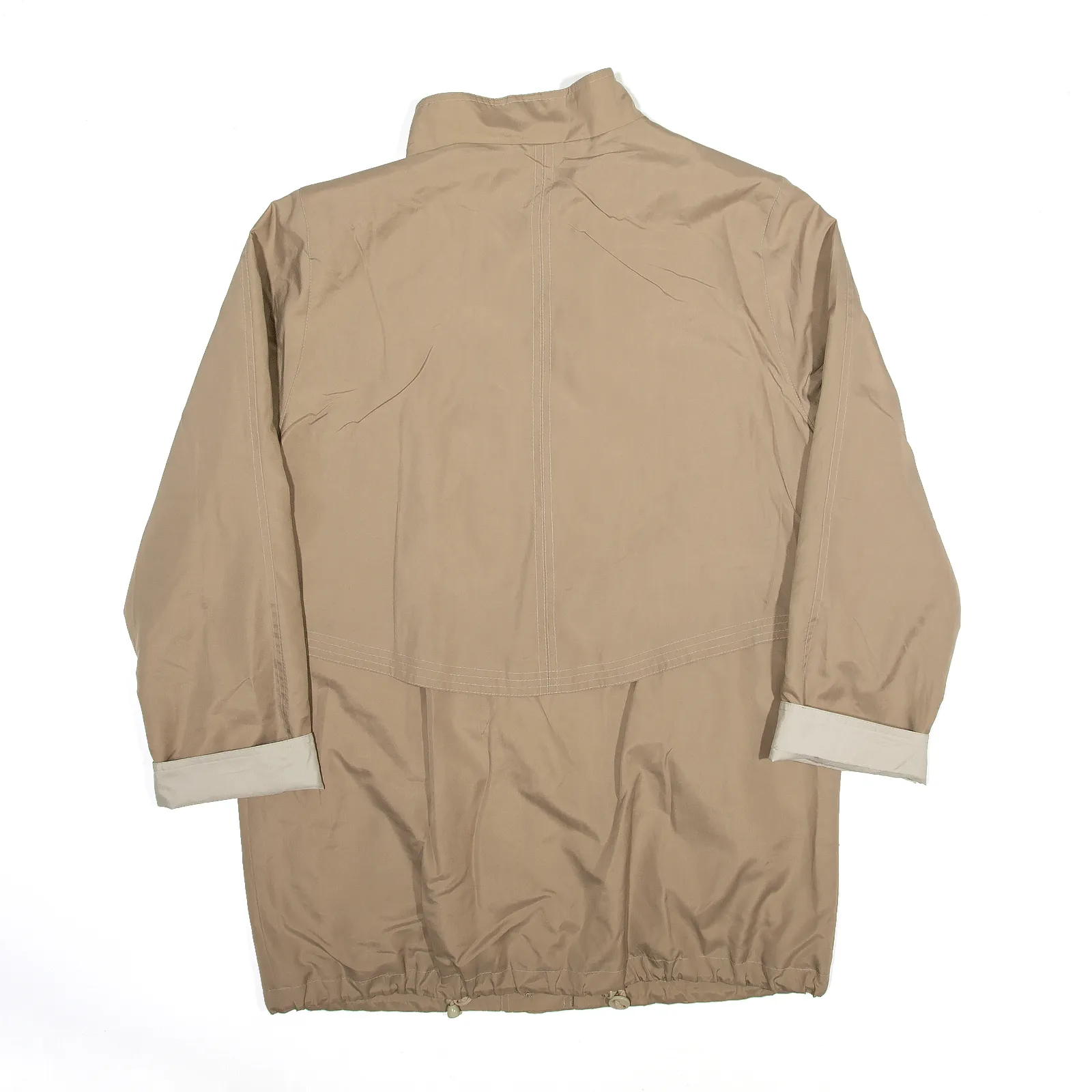 CITY STYLE Terry Towel Lined Jacket 90s Lightweight Overcoat Womens L