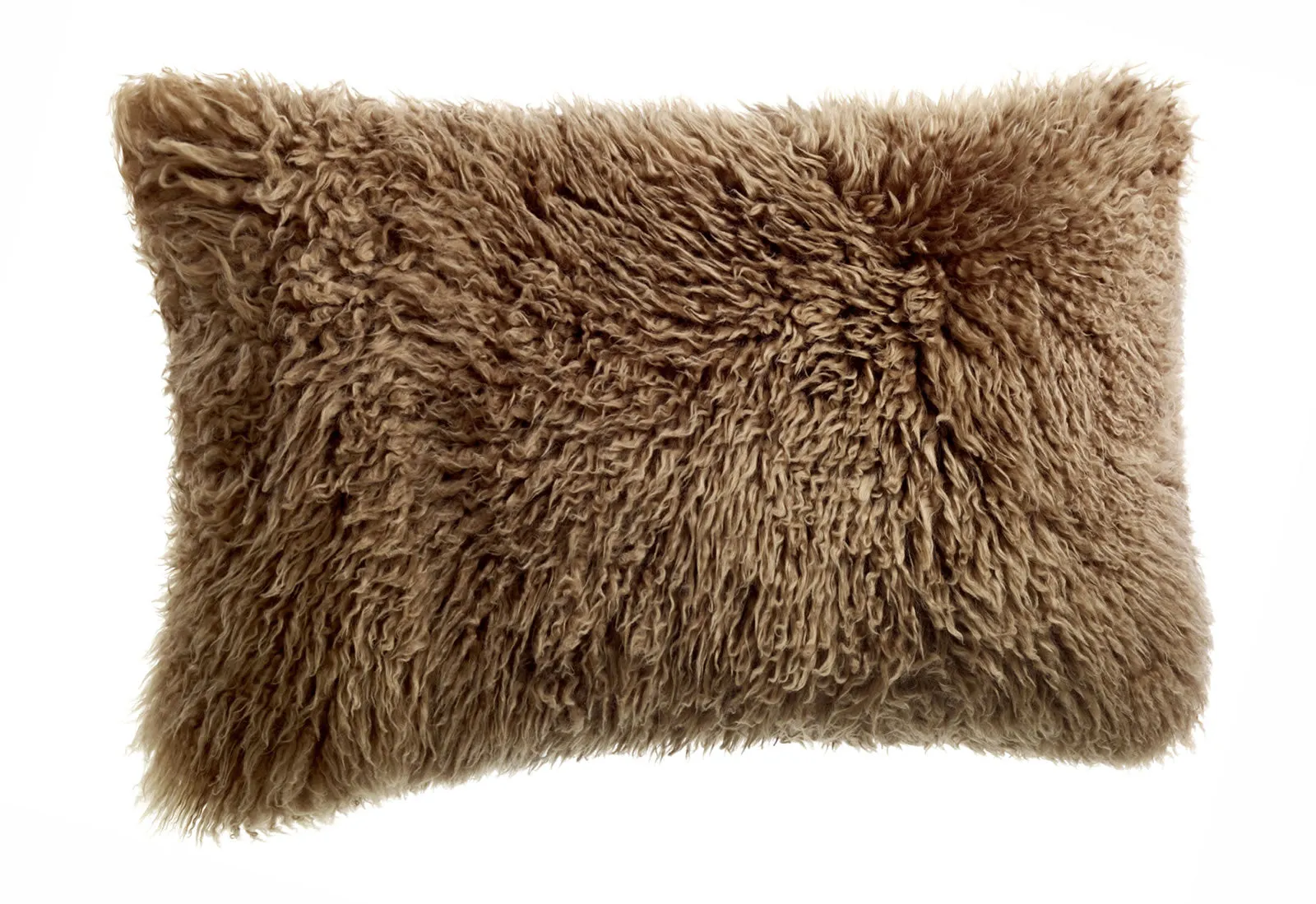 Curly Long Wool Cushion