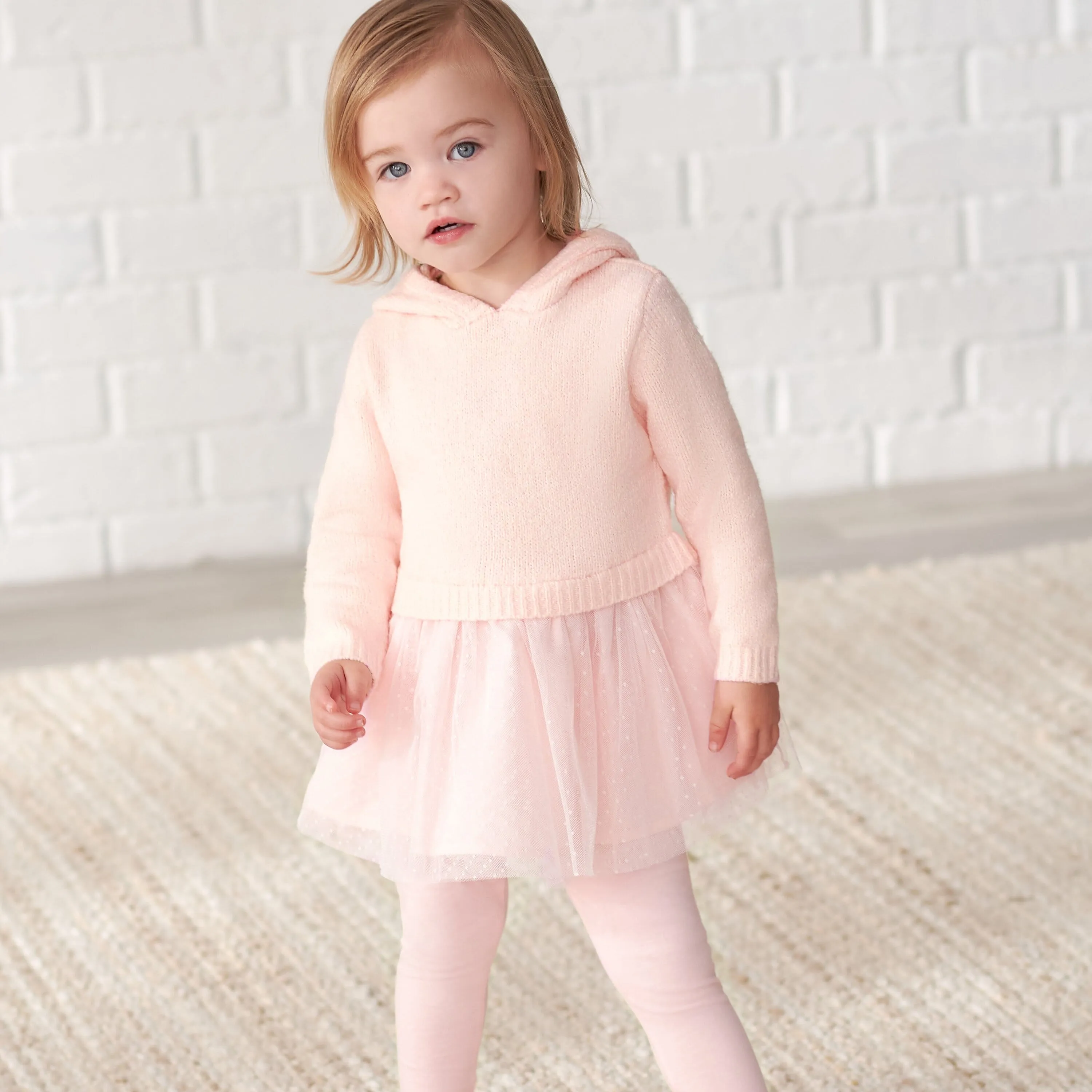 Infant & Toddler Girls Light Pink Leggings