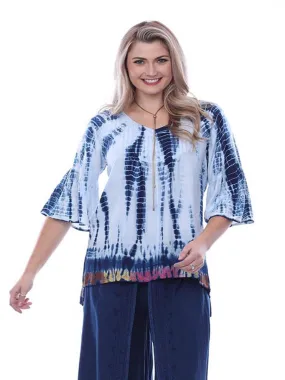 Tie Dye Bohemian Top