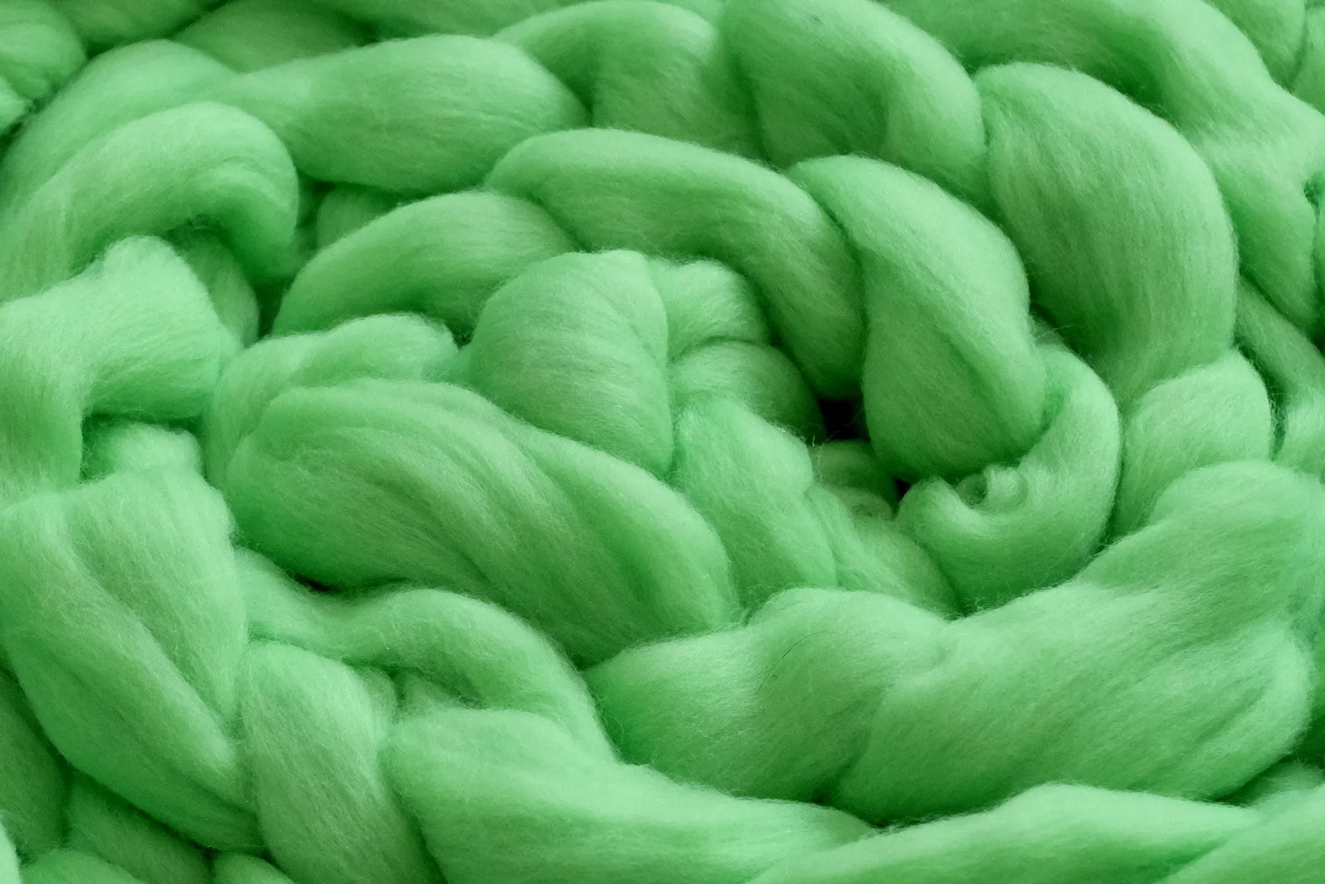 Wool Braid - Light Green