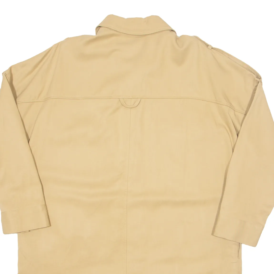 ZARA Lightweight Womens Overcoat Coat Beige M