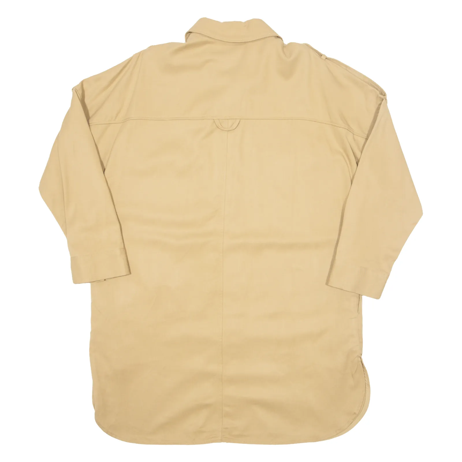 ZARA Lightweight Womens Overcoat Coat Beige M